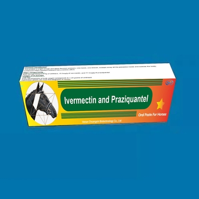 ยาทาช่องปากม้า ยาต้านปรสิต Ivermectin สำหรับสัตวแพทย์ และ Praziquantel