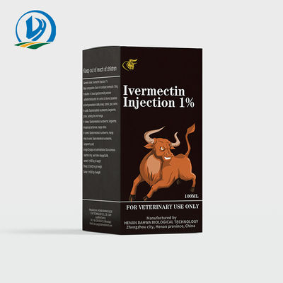 Ivermectin 1% ยาฉีดสัตวแพทย์ยาฉีดฉีดไล่แมลงสำหรับโค