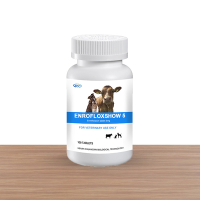 Enrofloxacin Veterinary Bolus Tablet 5 มก. ยาลูกกลอนสำหรับสัตว์เลี้ยง
