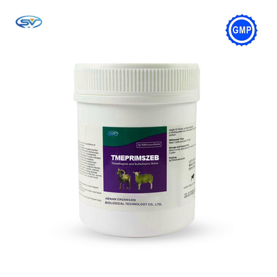 แท็บเล็ตยาลูกกลอนสัตวแพทย์ Trimethoprim Sulfadiazine 200 มก. สำหรับสุนัขหมูโคม้า