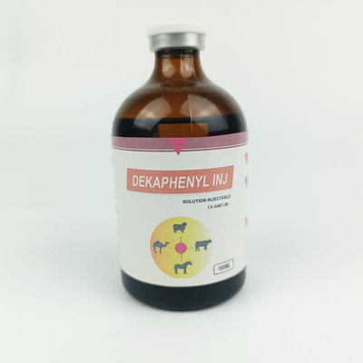 ยาฉีดสำหรับสัตวแพทย์ Dexamethasone + Phenylbutazone 18% Injectable Solution สำหรับสัตว์ 100ml