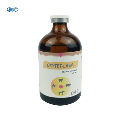 ยาฉีดป้องกันระบบทางเดินหายใจทางสัตวแพทย์ Oxytetracycline ฉีดสำหรับสัตว์