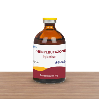 100ml ยาฉีดสัตวแพทย์ Phenylbutazone 20% Dexamethasone ฉีด