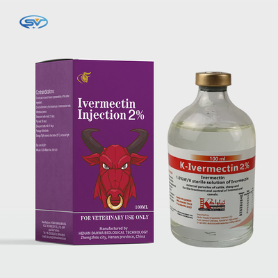 ยาฉีดสัตวแพทย์ Ivermectin 1% สำหรับโรคพยาธิโคและสุกร 50ml 100ml