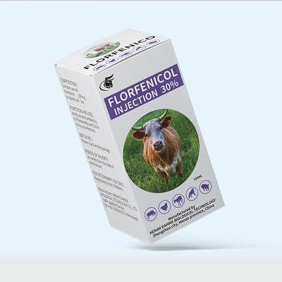 Florfenicol 30% ยาฉีดสัตวแพทย์ฉีด 50ml 100ml ยาปฏิชีวนะสำหรับสัตว์