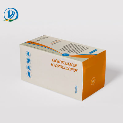สัตวแพทยศาสตร์ยา Antiurinary 2% Ciprofloxacln Hydrochloride 100ml สำหรับการติดเชื้อแบคทีเรียแกรม