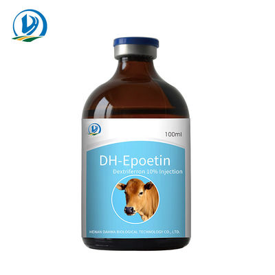OEM Antianemic Veterinary Injectable Drugs สีน้ำตาลเข้ม 10% Dextrose Anhydride Injection