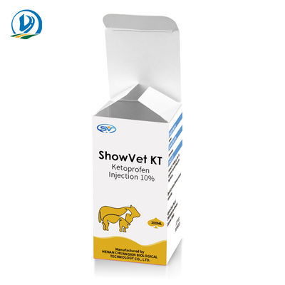 Liquid Ketoprofen Injection Veterinary Injectable Drugs 10% 100ml สำหรับสุนัขโค