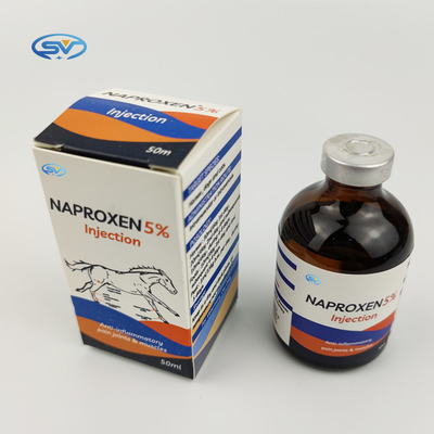5% Naproxen 50Mg / ML ยาฉีดสัตวแพทย์ยาแก้อักเสบบรรเทาไข้