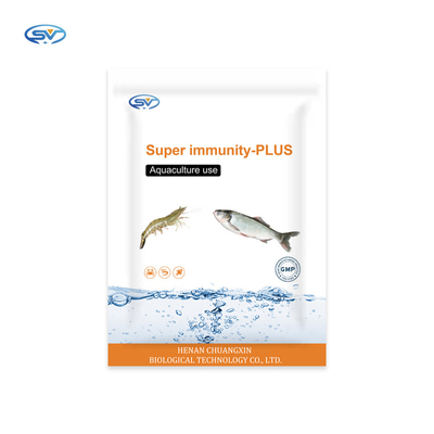 ยาเพาะเลี้ยงสัตว์น้ำผสมสารเติมแต่ง Super Immunity PLUS สำหรับอุตสาหกรรมเพาะเลี้ยงสัตว์น้ำ ปลา กุ้ง